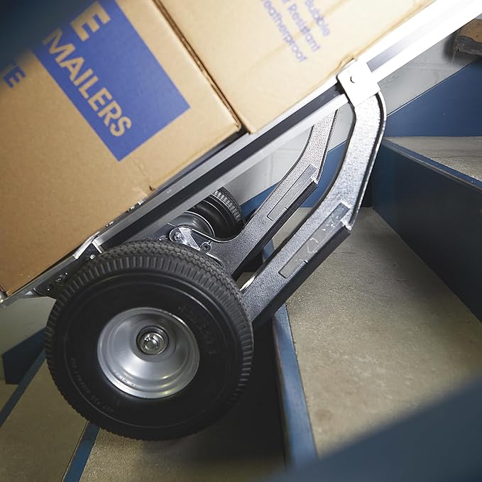 Strongway Continuous Handle Aluminum Hand Truck/Stair Skid Moving Dolly - Image 9