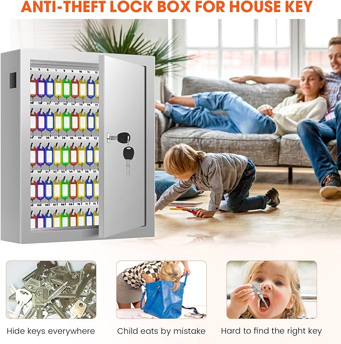 125 Key Lock Box Wall Mount - Image 6