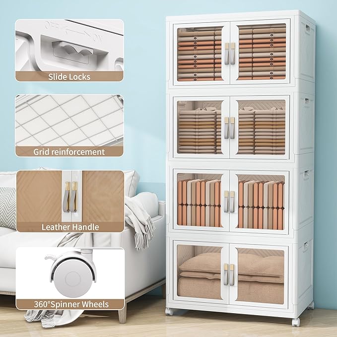 Large Stackable Storage Bins - Image 3