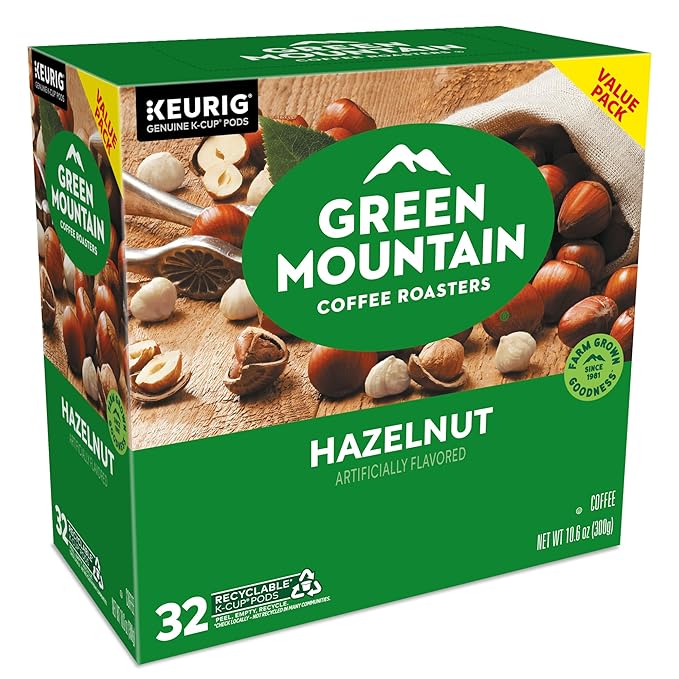 Green Mountain Coffee Roasters Hazelnut Keurig Single-Serve K-Cup Pods - Image 17