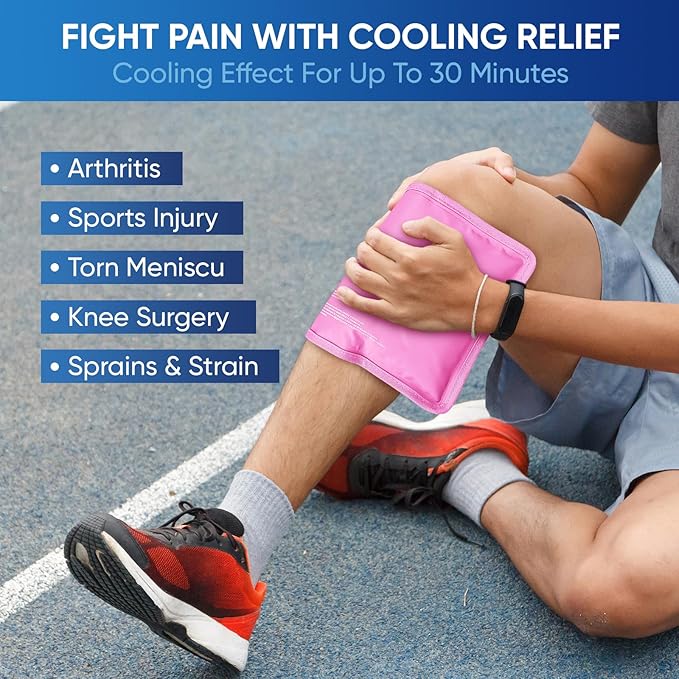 APEXUP Gel Ice Packs for Injuries Reusable, Flexible Double Sided Cold Packs - Image 6
