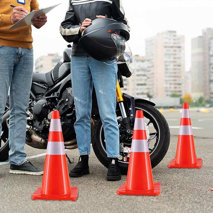 Traffic Safety Cones 28 Inch 6 Pack - Image 7