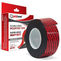 GripBond Black Super Bond Heavy Duty Double Sided Tape, 1 Roll, 1.2” x 120” – by GripBlue