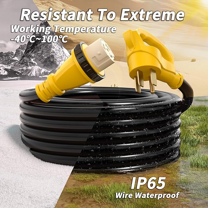 50 Amp Generator Cord, 50FT 50 Amp RV Extension Cord - Image 7