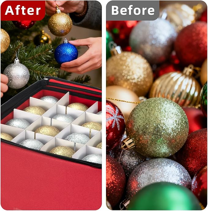 inin Christmas Ornament Storage Box - Image 5