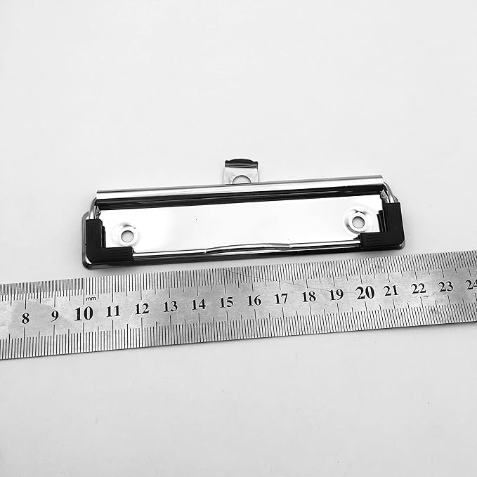 10Pack Clipboard Clips 4.72" Mountable Metal Clipboards Hardware - Image 3
