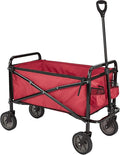 Amazon Basics Collapsible Folding Heavy Duty Utility Wagon by AmazonBasics