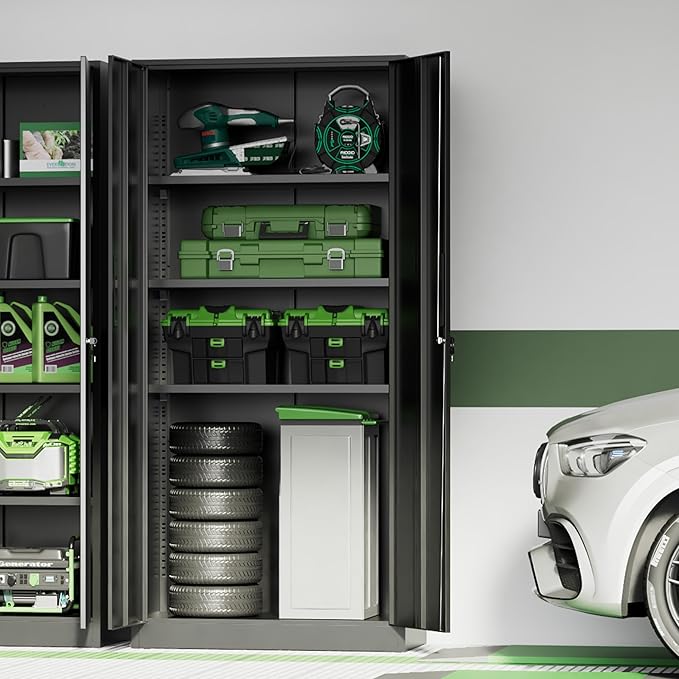 INTERGREAT Metal Storage Cabinet - Image 2