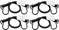 Bungee Cords with Hooks, 3/8 Inch Thick Round Bungee Cord Heavy Duty Strong by HELIDA