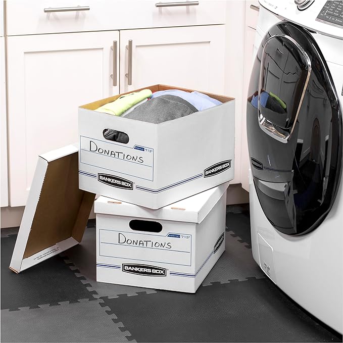 Bankers Box 6-Pack Basic Duty File Storage Boxes - Image 3