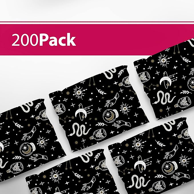 6x9 Poly Mailers – Celestial Magic – Waterproof, Tear-Resistant Shipping Bags - Image 3
