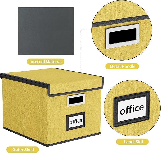 Huolewa File Organizer Box - Image 3