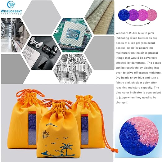 2 Sets 1000g Rechargeable Silica Gel Beads - Image 8