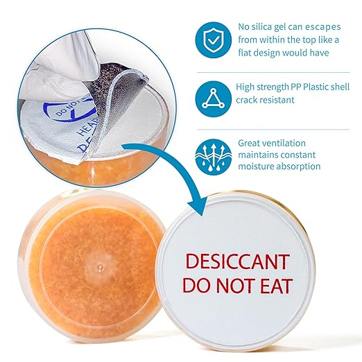30 Gram 5 Packs Silica Gel Desiccant Canister, Moisture Absorbers - Image 5