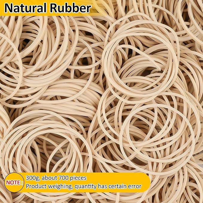 700 Pcs Rubber Bands, Size #16 Reusable Elastic Rubber Band - Image 6