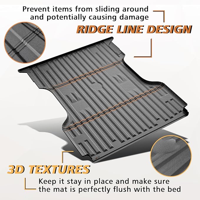 TripleAliners Truck Bed Mat Compatible - Image 2
