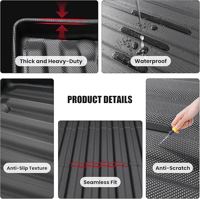 AUXKO All Weather Truck Bed Mat - Image 4