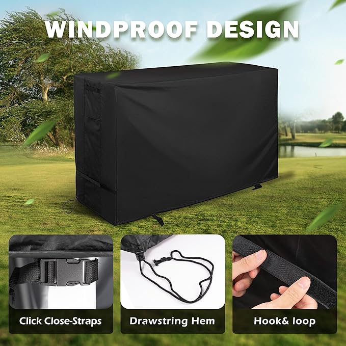 Grill Cover for Blackstone 1883 Original 28in Griddle, Flat Top Griddle Cover - Image 5