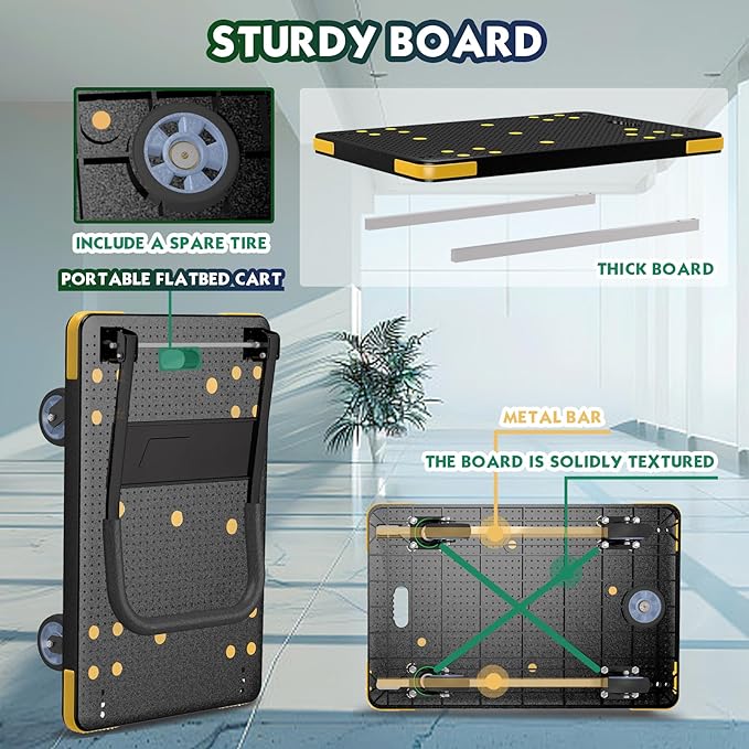 Medium-Duty Foldable Platform Cart - Image 3