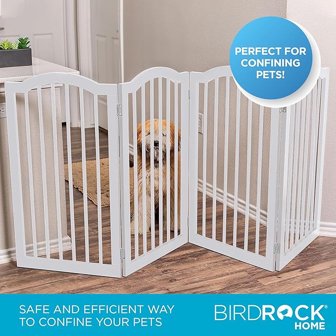 INTERNET'S BEST Arched Top Dog Gate | 4 Panel, and Porch | Portable, Extra Wide - Image 5