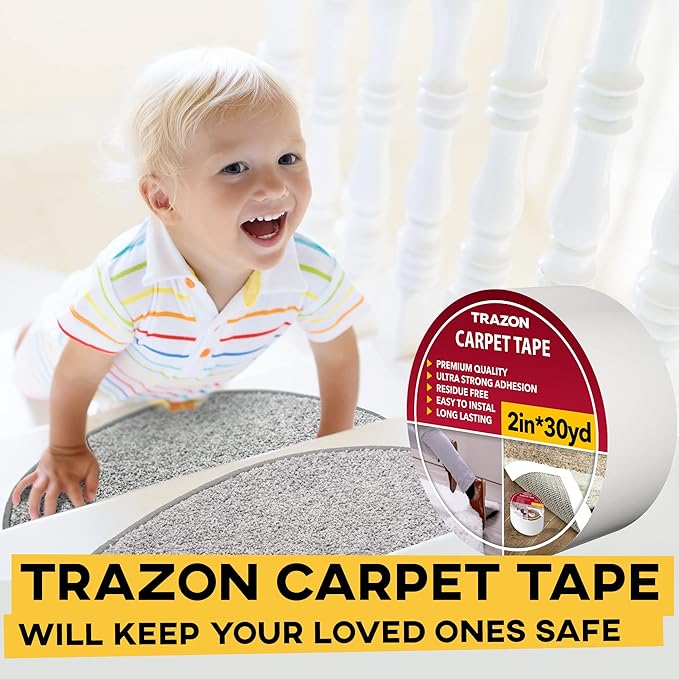 Trazon Carpet Tape Double Sided - Image 7