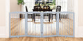 Freestanding Wooden Pet Gate by PUPETPO
