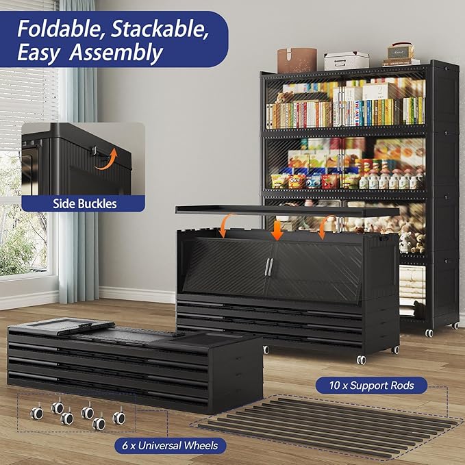 150 Gallon Extra Large Collapsible Storage Bin - Image 5