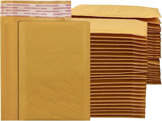 Amazon Basics Kraft Bubble Self-Seal Mailer by AmazonBasics