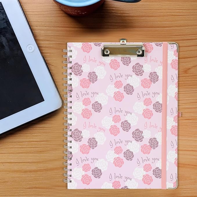 Clipboard Folio Spiral Folder Board, 5 Extra Folders - Image 6
