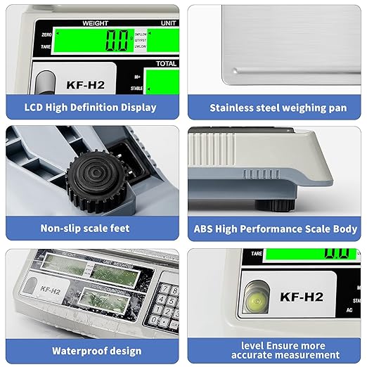MEIYA Industrial Counting Scale, 30kg/0.5g Digital Coin Scale - Image 7
