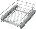 Pull Out Cabinet Organizer 11" W X 17" D, Slide Out Drawers by STORKING