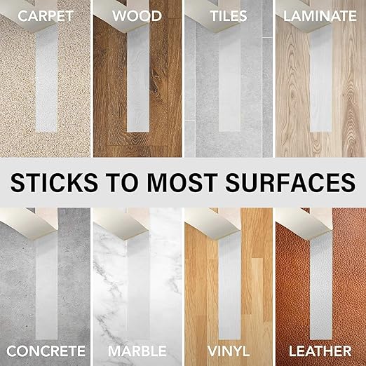 WINNOW Heavy Duty Double Sided Rug Tape 2 Inch x 45 Yards – Carpet Tape Gripper - Image 8