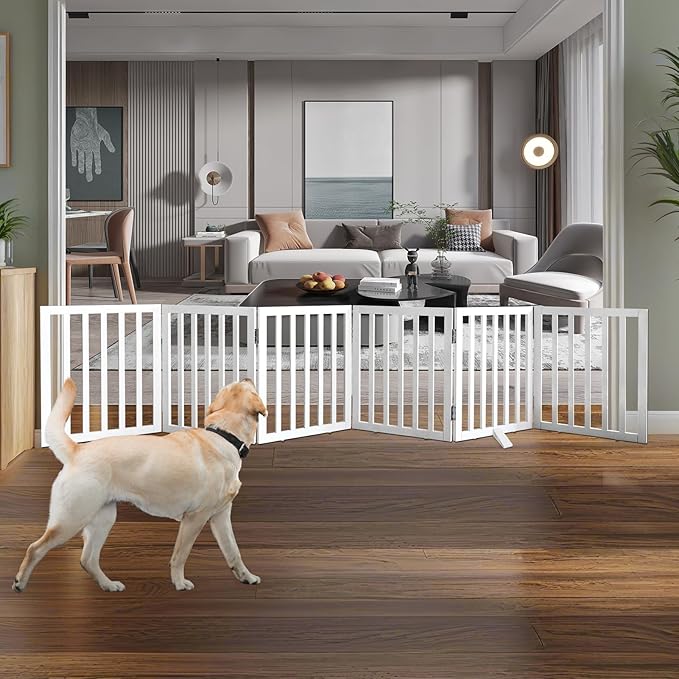 ZJSF Freestanding Indoor Dog Gate by ZJSF