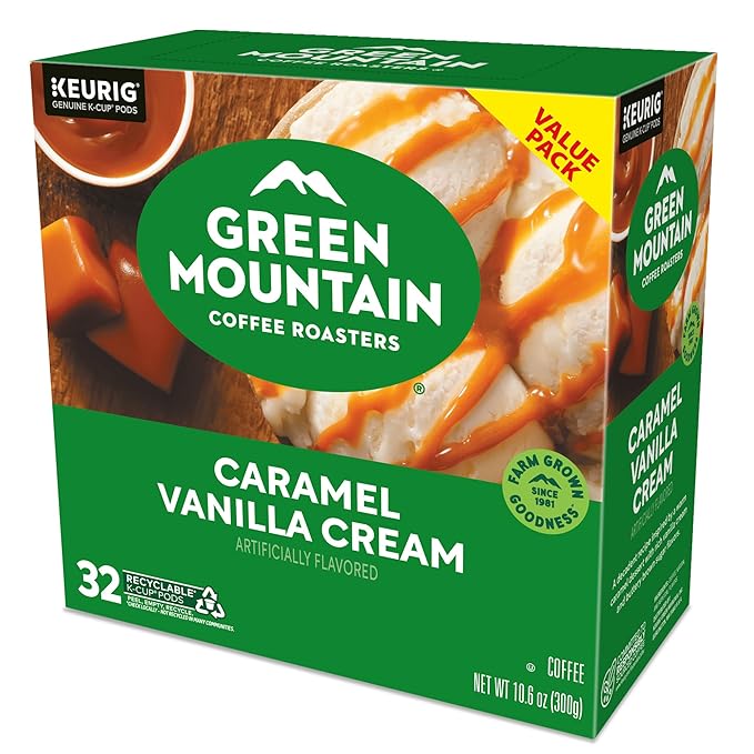 Green Mountain Coffee Roasters Caramel Vanilla Cream, Single-Serve Keurig K-Cup - Image 18