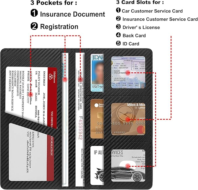 Car Registration and Insurance Holder - Image 2