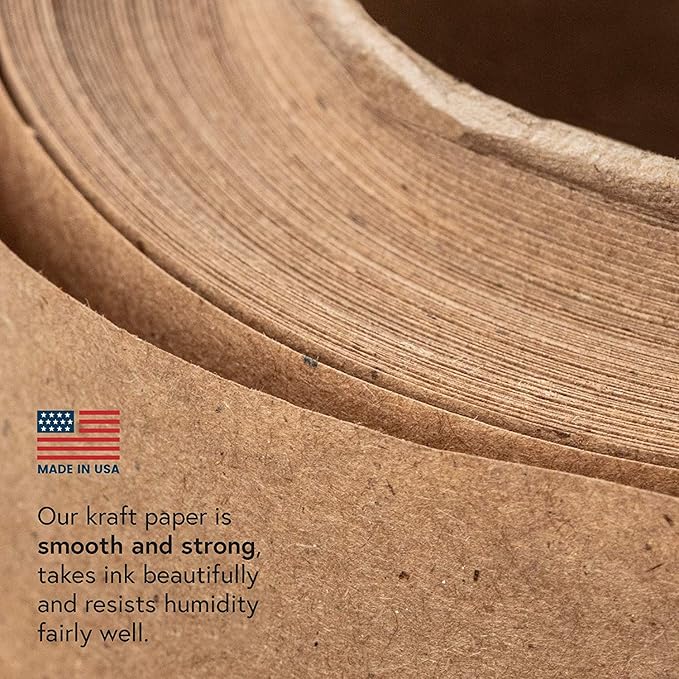 DIY CREW Brown Kraft Paper Roll - Image 6