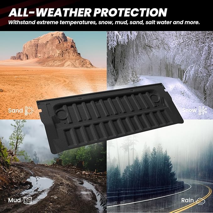 LASFIT Tailgate Mat for Ford Ranger 2025 2024 Truck Tailgate Liner All Weather - Image 7