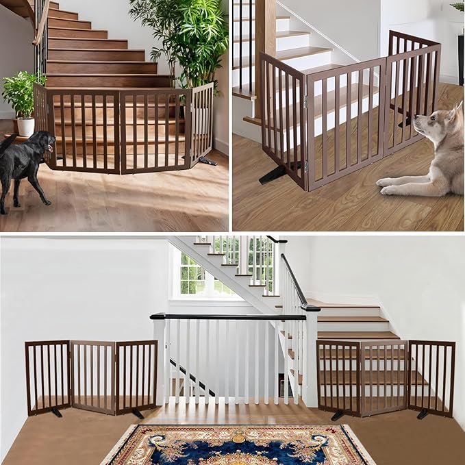 ZJSF Freestanding Indoor Dog Gate - Image 3
