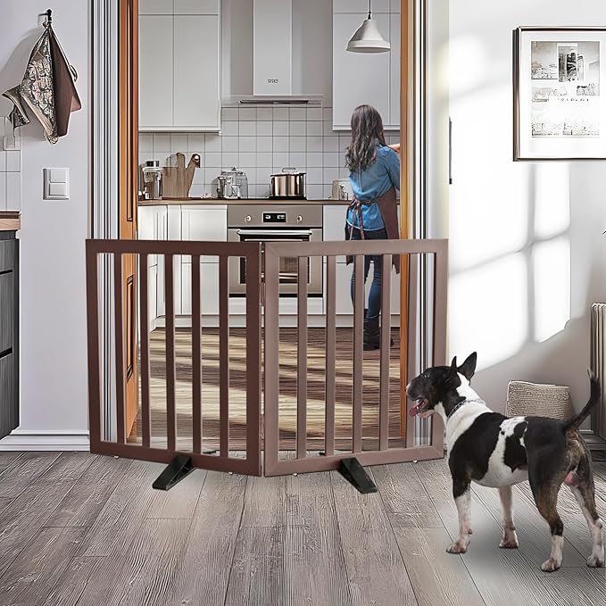 ZJSF Freestanding Indoor Dog Gate - Image 2