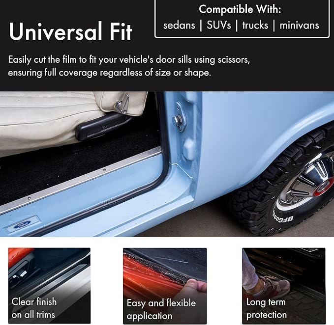 XPEL Clear Universal Door Sill Guard - Image 6