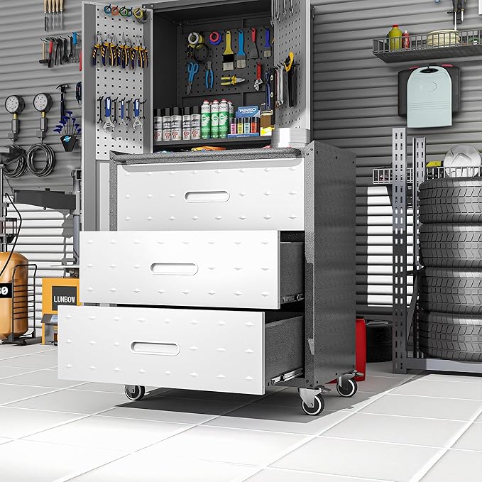 Metal Garage Storage Cabinet - Image 2