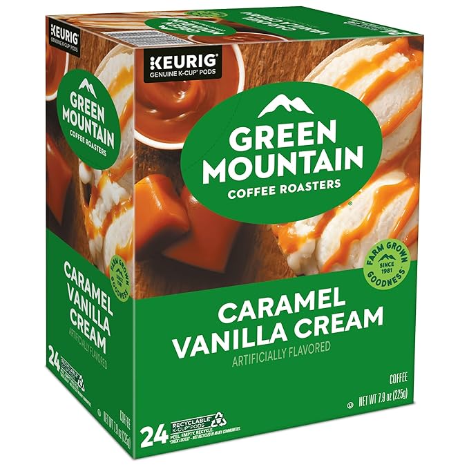 Green Mountain Coffee Roasters Caramel Vanilla Cream Coffee, Keurig - Image 18