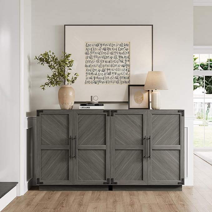 SICOTAS Sideboard Buffet Cabinet - Image 5
