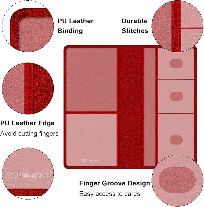 Wisdompro Car Document Holder Organiser, PU Leather Vehicle Insurance and - Image 3
