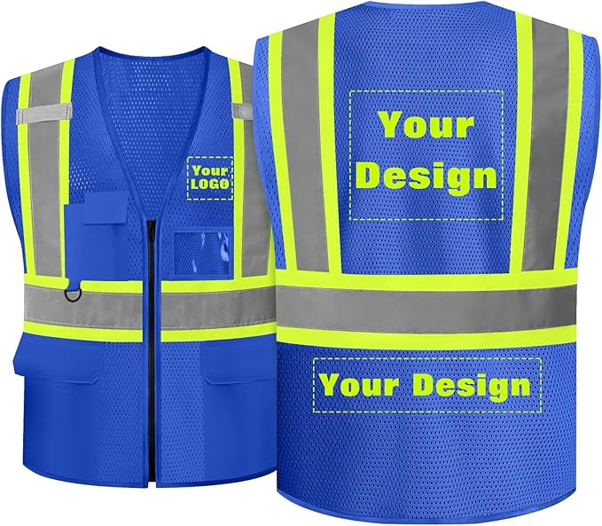 Safety Vest Customize Logo by evershare