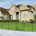 Decorative Garden Fence 12 Panels 29.6ft×38in No Dig Animal Barrier Fencing by FIRSTNESS
