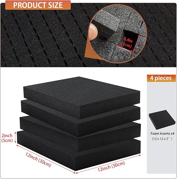 Pre-Cubed Pick & Pluck Foam Sheets - Image 2