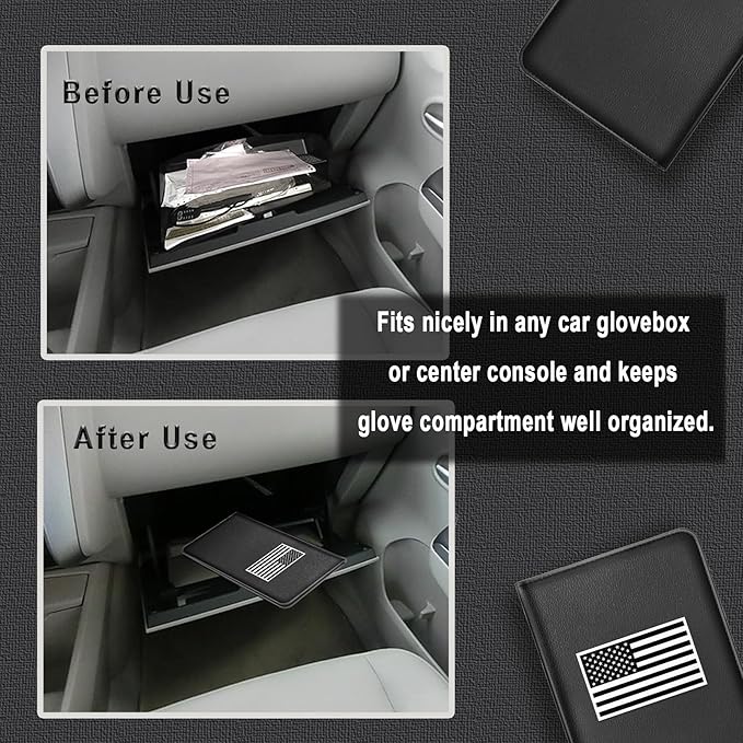 Car Insurance and Registration Card Holder | - Image 3