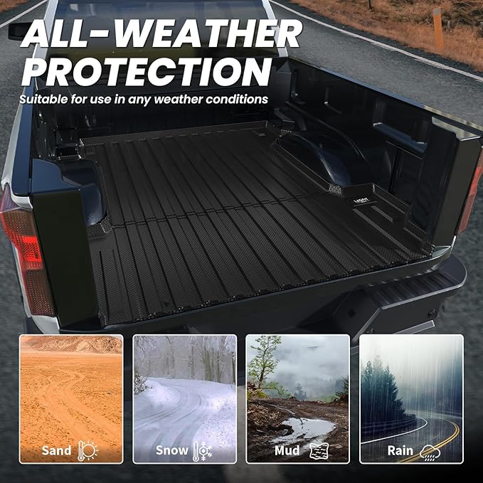 LASFIT Truck Bed Mat 2019-2026 for Chevrolet Chevy Silverado 1500 | GMC Sierra - Image 6