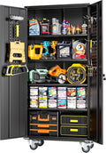 Greenvelly Metal Storage Cabinet by Greenvelly